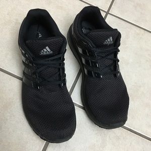Black Adidas Sneakers Cloudfoam